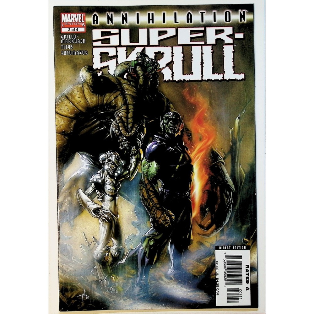 Annihilation Super-Skrull Marvel Comics Limited Series‎ Set Issues 1-4 Sci-Fi - Picture 4 of 5